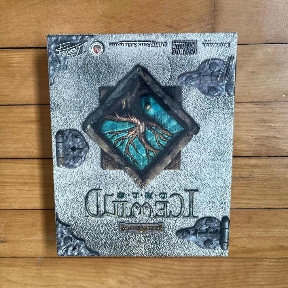 Icewind Dale PC Big Box Game Factory Sealed French Edition Dungeons & Dragons